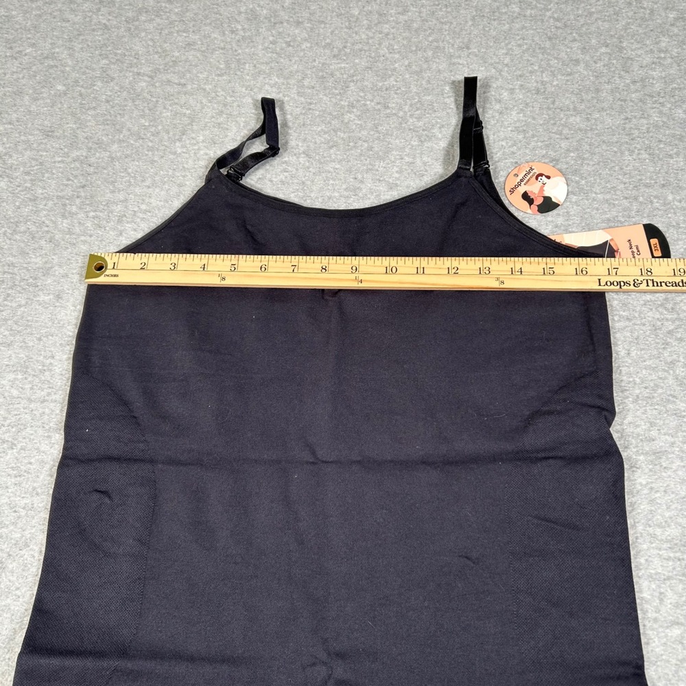 Shapermint Essentials Shaper Cami‎ Womens 3XL Black Shapewear NEW - Picture 3 of 5